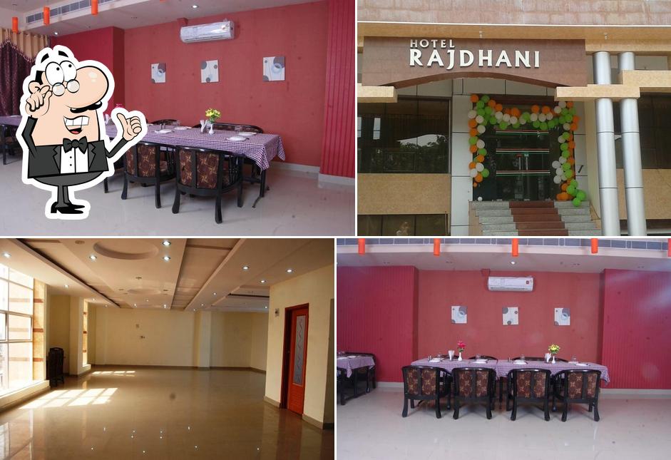 The interior of Hotel Rajdhani Kannauj