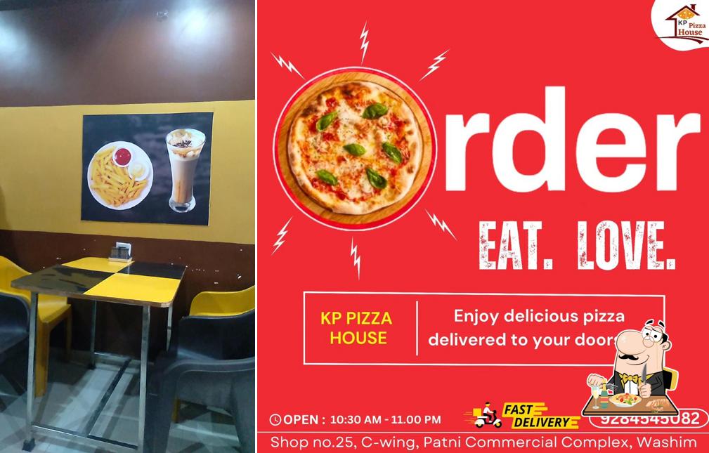 Food at KP Pizza House