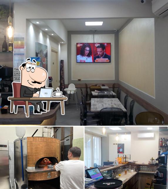 Siediti a un tavolo di Pizzeria D'Asporto e kebabberia Santa Maria