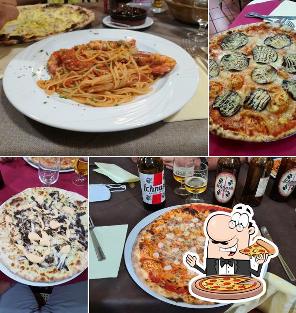 Scegli tra le molte varianti di pizza