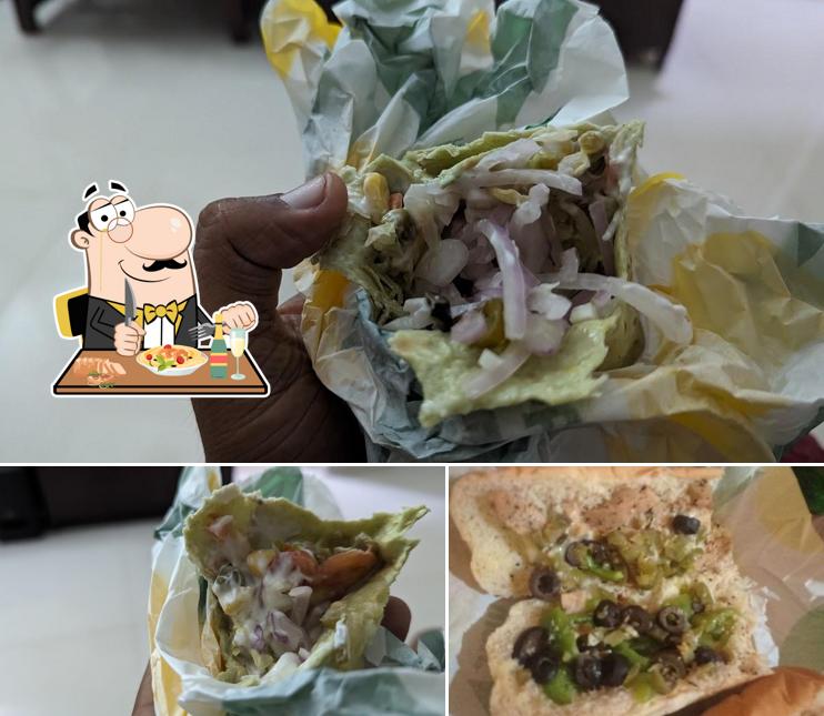 Food at Subway Anjuna Goa