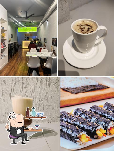 The interior of WANG HOUSE - Korean Street Food Cafe