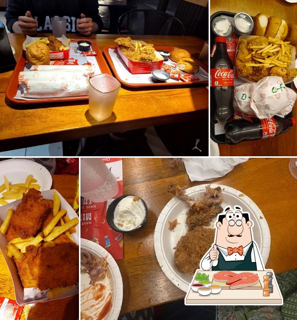 Fish and chips at Yesbaik