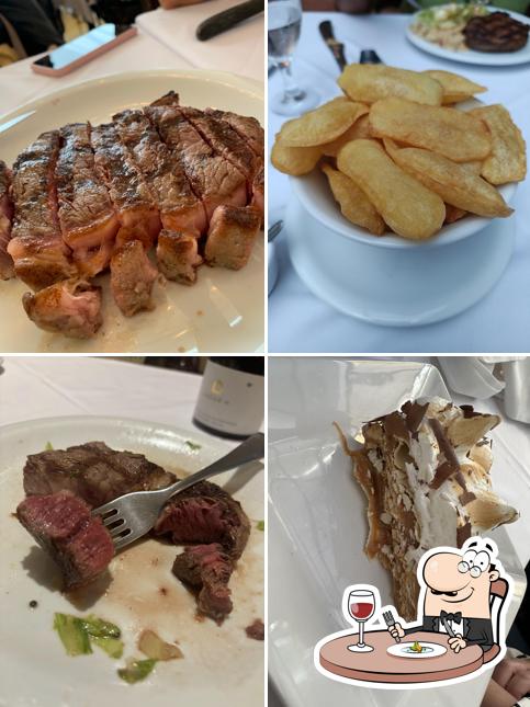Comida em El Uruguayo