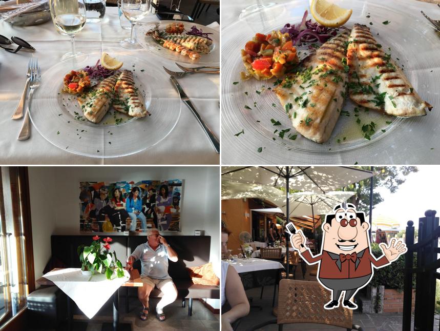 Cibo al Trattoria alla Maddalena