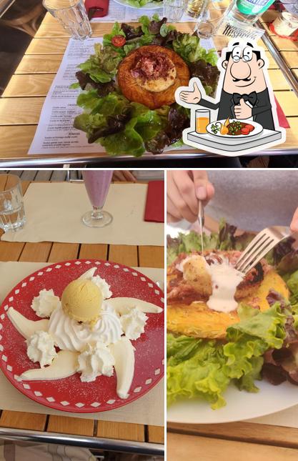 Cibo al Auberge Col-de-Soud