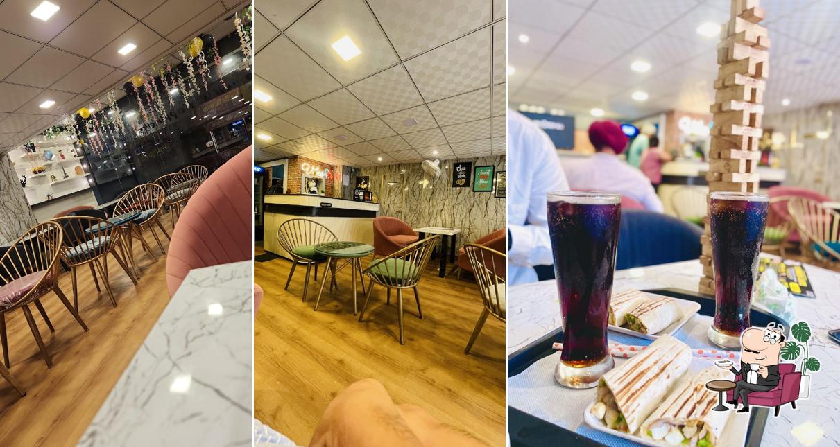 The interior of Buddies cafe
