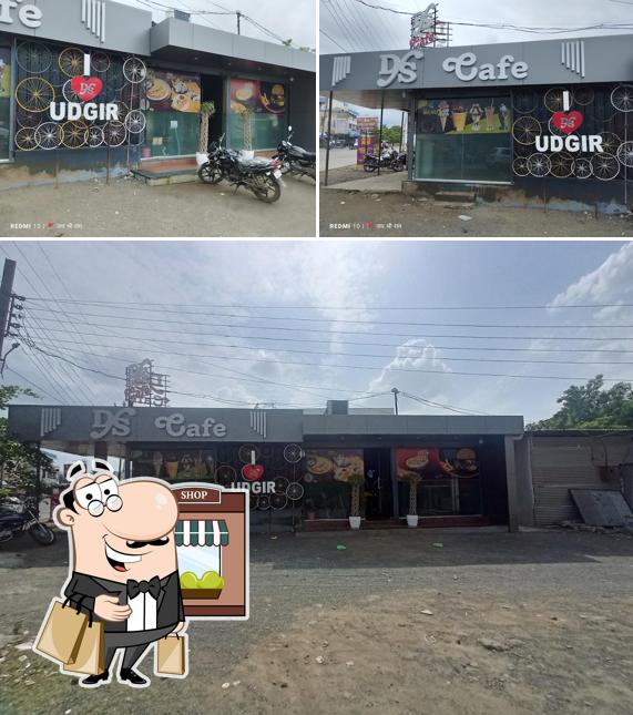 The exterior of DS cafe