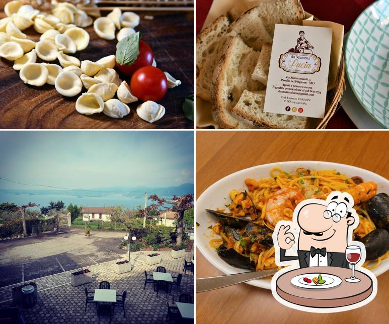 La immagine della cibo e interni di Da Mamma Lucia