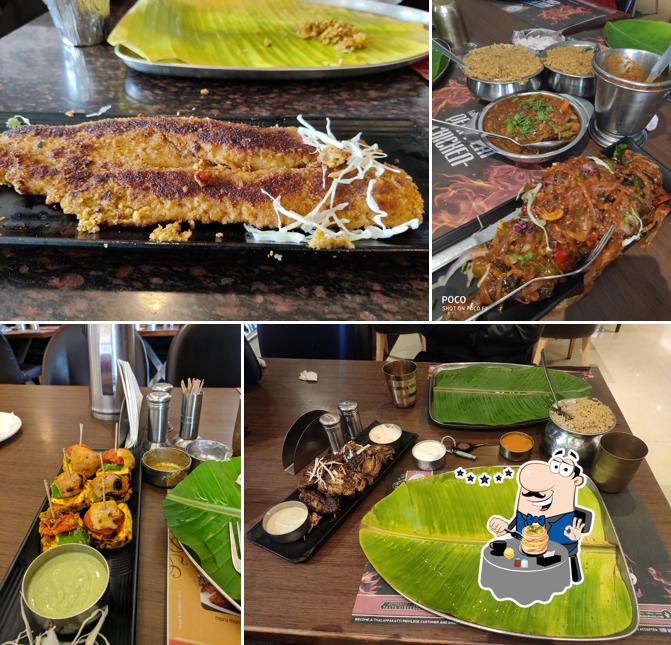 Food at Dindigul Thalappakatti Restaurant