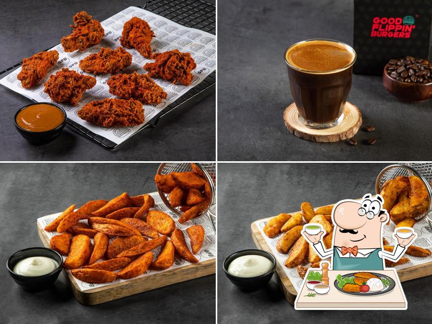 Food at GOOD FLIPPIN' BURGERS