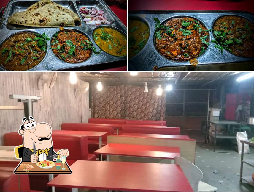 Check out the photo displaying food and interior at Jay Swaminarayan Kathiyawadi Bhojanalay