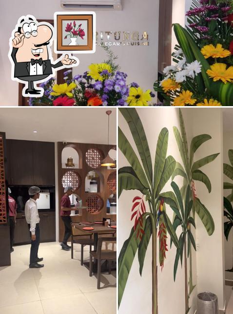 The interior of Kritunga Restaurant