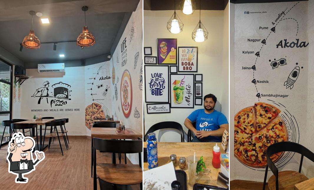 Check out how Mad Over Pizza looks inside