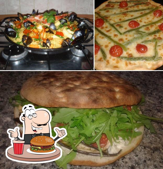 Hamburger al Pizzeria Italia
