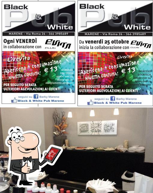 Ecco un'immagine di Black & White pub Marene
