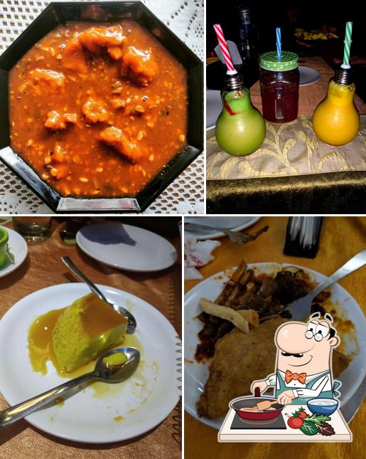 Chicken curry at PJ's restaurant