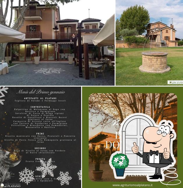 Gli esterni di Agriturismo Al Platano