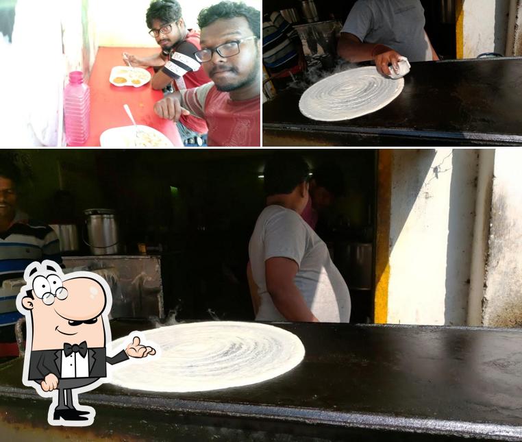 The interior of Anandam Restaurant