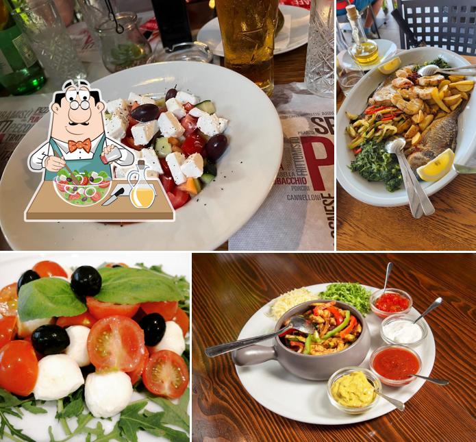 Insalata greca al Bistro Pizzeria "Matteo" Malinska