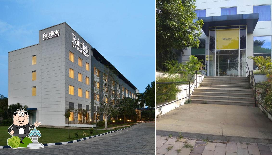 The exterior of Cafe 1st Story - Fairfield by Marriott Chennai Mahindra World City