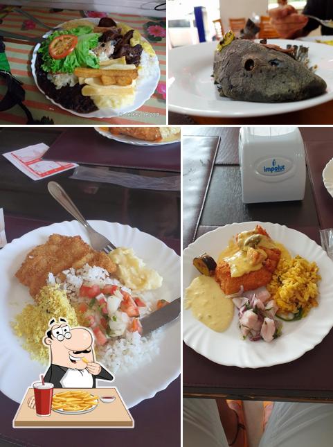 Prove cbatatas fritas francesas no Estória de Pescador