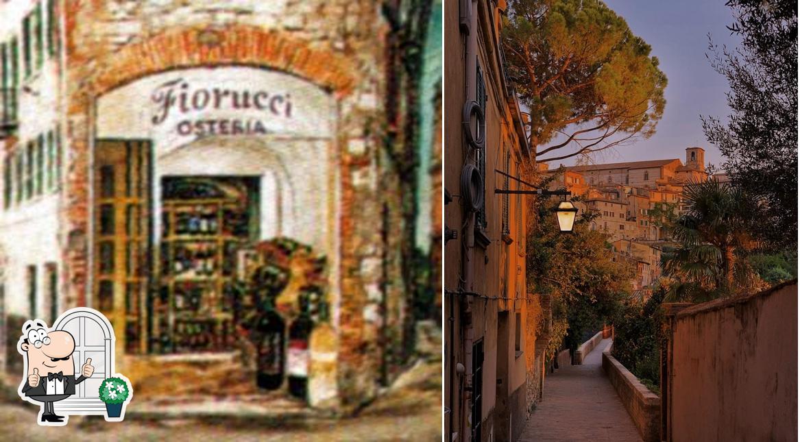 Gli esterni di Osteria Fiorucci
