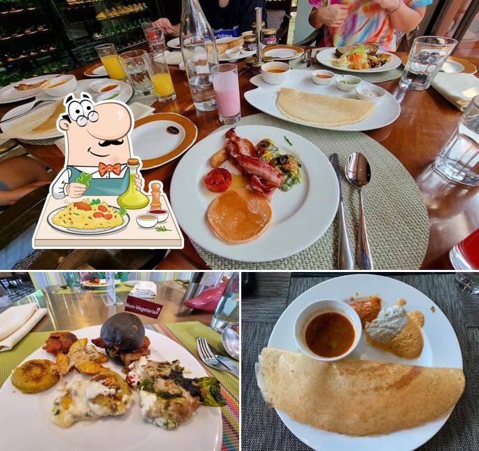 Food at Pavilion at the Village Square