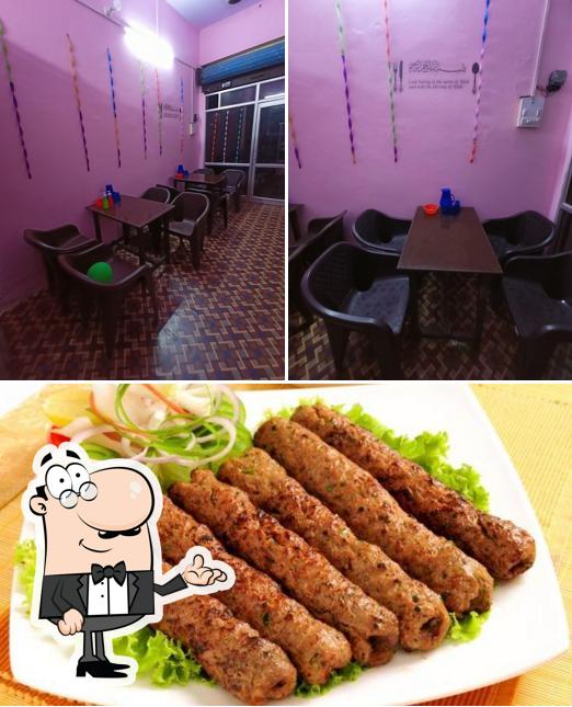 Check out the image displaying interior and food at Sahil fry chicken & biryani