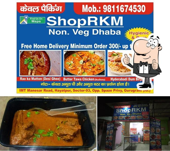 Here's a picture of The ShopRKM Dhaba Non Veg ,Veg & Biryani (Only Packing) delivery & takeaway outlet