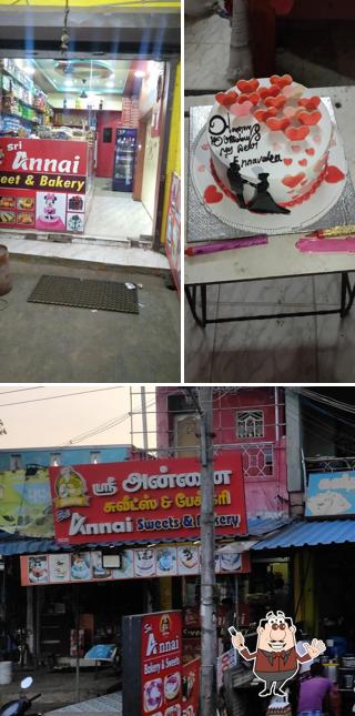 The picture of Sri Annai Sweets and Bakery’s food and exterior