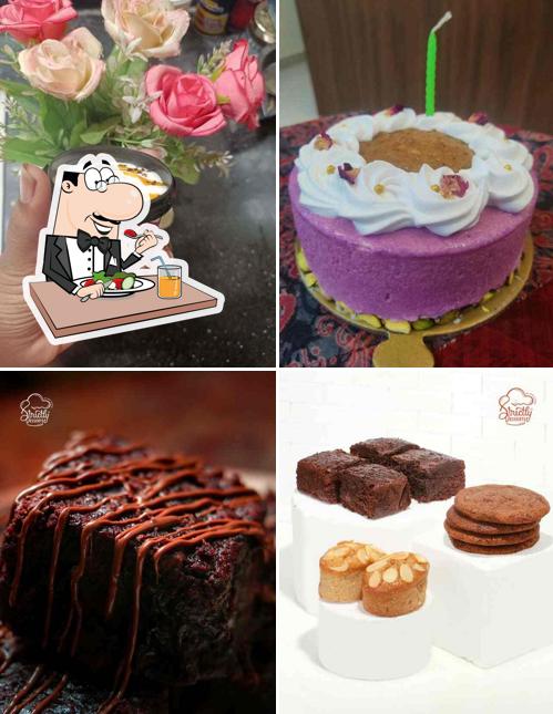 Food at Strictly Desserts