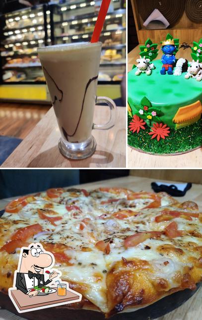 This is the photo displaying food and beverage at THRUPTHI KLK BAKERY