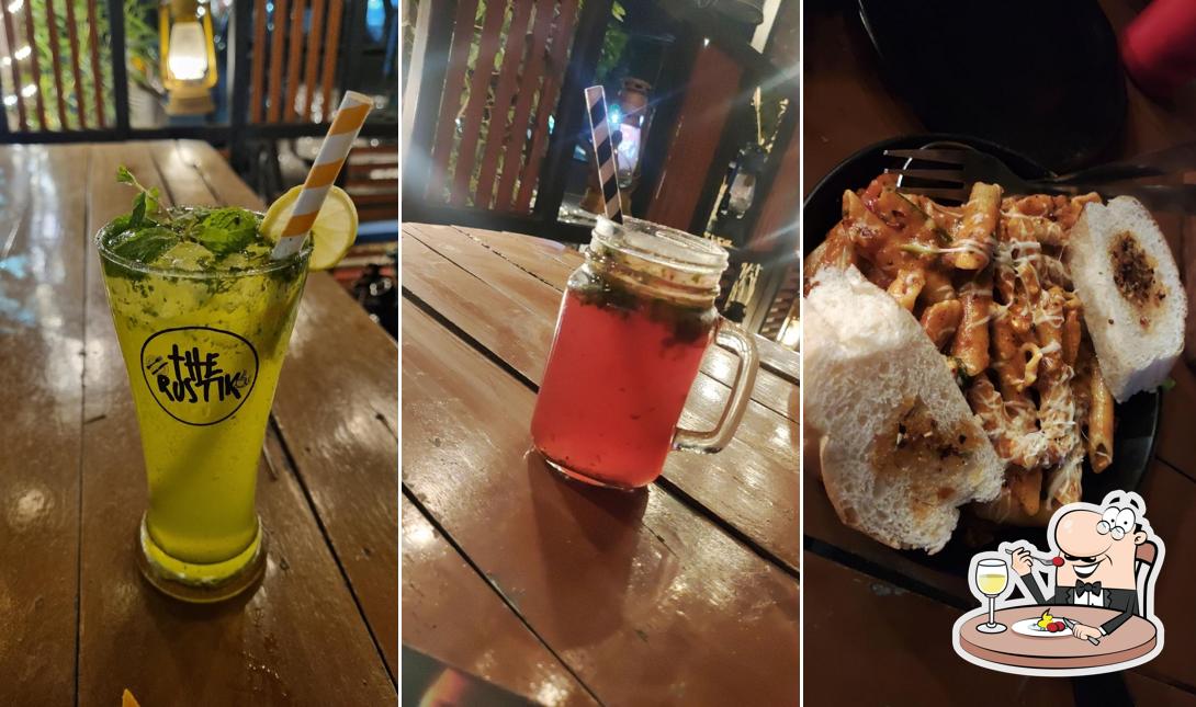 Meals at The RUSTIK CAFE & RESTRO BEHIND KARNAVATI CLUB ROAD. MUMATPURA ROAD AHMEDABAD
