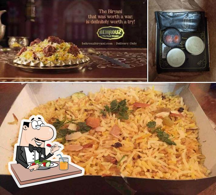 This is the image showing food and interior at Behrouz Biryani Mahim FC