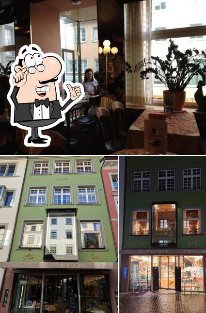 Gli interni di Café Confiserie Rohr