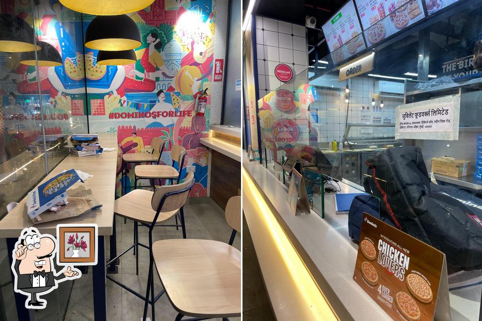 Check out how Domino's Pizza Vicino Mall, Mumbai looks inside