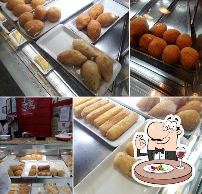 Comida em Fornalha
