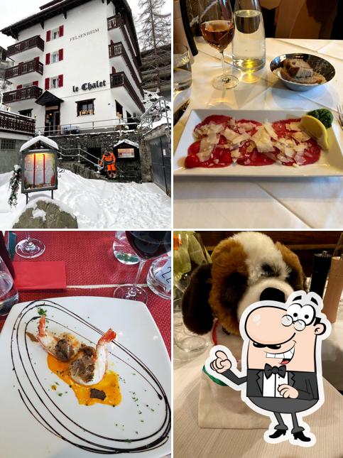 Gli esterni di Le Chalet da Giuseppe