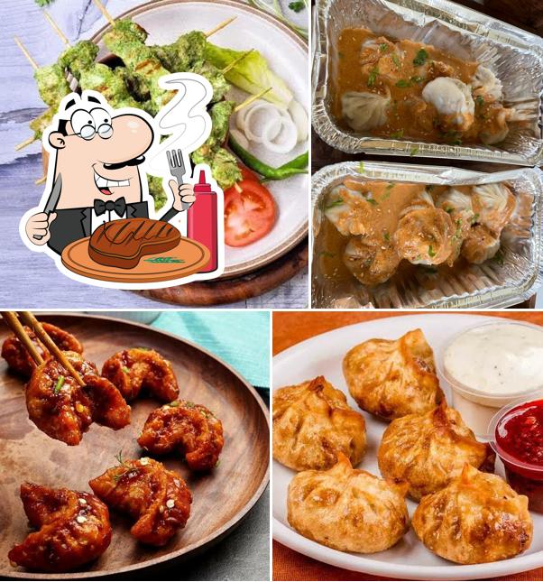 Order meat dishes at Oshin