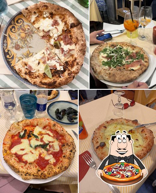 Scegli una pizza a La Cantina Dei Mille