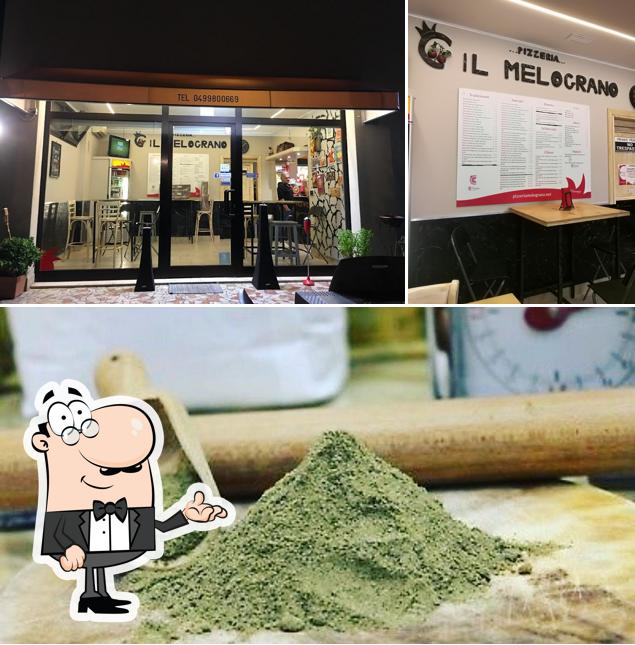 Dai un’occhiata alla immagine che raffigura la interni e bevanda di Pizzeria il melograno
