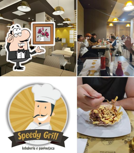 Gli interni di Speedy Grill Kebab
