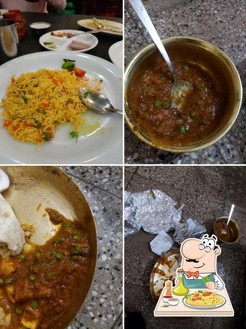 Food at Rajdhani Hotel