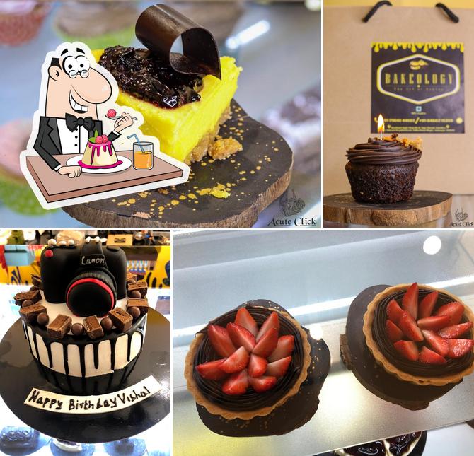 Bakeology provides a number of sweet dishes
