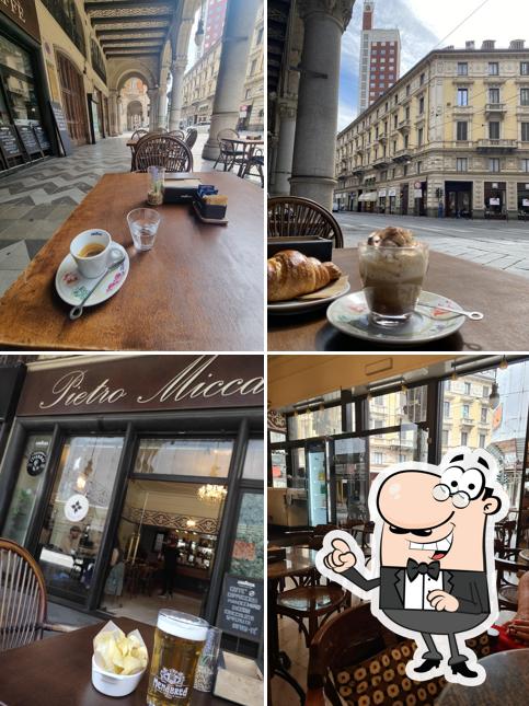 Gli interni di Caffè Pietro Micca