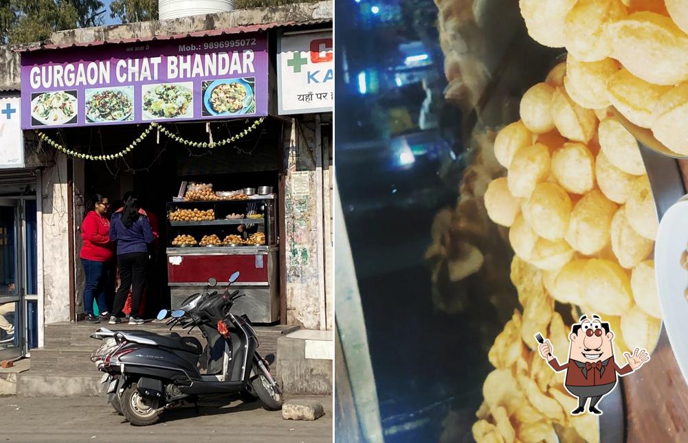 Food at Gurgaon Chat Bhandar