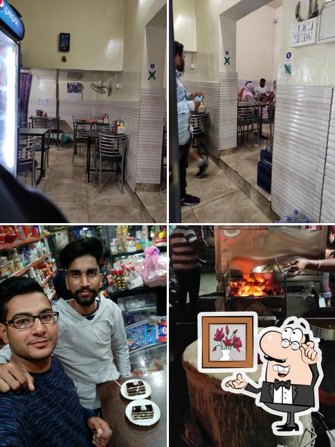 The interior of Hari fast Food