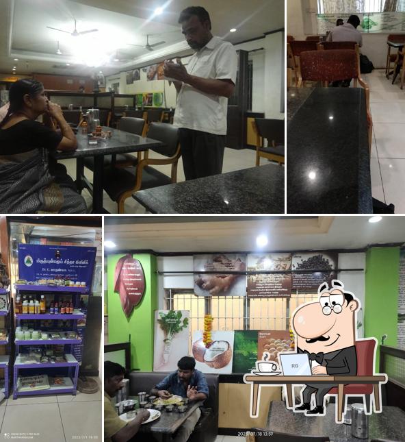 The interior of Hotel Nalan