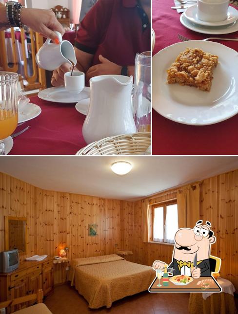 Tra le diverse cose da Hotel Villa Stella si possono trovare la cibo e interni
